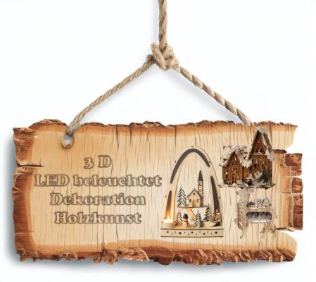 3d led beleuchtete weihnachtsdeko haus weihnachtsszenen lichterszene le bilder