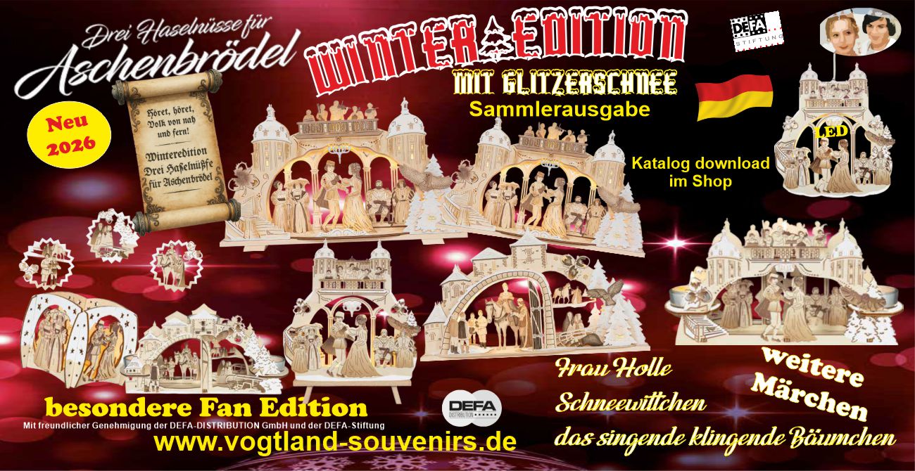 Drei haselnüsse für aschenbrödel gesammtsortiment