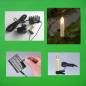 Preview: 24 LED Außen Lichterkette warmweiss Tannenbaum Baumkerzen Aussenlichterkette Kerzen