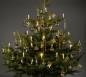 Preview: 24 LED Außen Lichterkette warmweiss Tannenbaum Baumkerzen Aussenlichterkette Kerzen