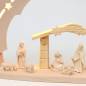 Preview: 3D-Holz hochwertiger-Schwibbogen "Heilige Familie", mit gechnitzen Figuren