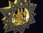 Preview: 3D Fensterbild "Weihnachtssingen" beleuchtet Seiffen