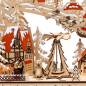 Preview: schwibbogen eulen mit drehender pyramide