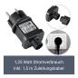 Preview: Weihnachtsgirlande 5m mit Beleuchtung mit 80 LED - Indoor-outdoor