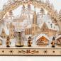 Preview: 35 schwibbogen mit bewegung pyramide 3 winterkinder figuren