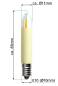 Preview: universal led kleinschaftkerze e10 led filament 8 16-24-36-48-54-55V