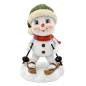 Preview: Poly Schneekinder lustige Schneemänner Figuren hier