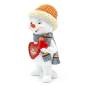 Preview: Polyresin-Schneekinder Schneemannfiguren "Weihnachtsmarktbesucher"
