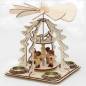 Preview: pyramide weihnachten teelichte bäckerminiatur figuren farbig