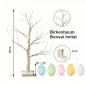 Preview: Beleuchtete Osterdeko LED Birkenbaum Eierbaum