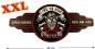 Preview: blechschild Wanddeko XXL Blechschild "Live To Ride" für Chopper Biker Kneipenschild