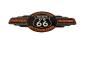 Preview: Wandschild, Blechschild Reklameschild historische Route 66