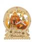 Preview: LED-Diorama „Weihnachtsmarkt Dresden“ – Frauenkirche mit Timer