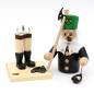 Preview: Holz Bergmann Räuchermännchen original Erzgebirge
