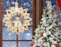 Preview: led beleuchtetes Fensterbild mit schneemann