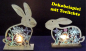 Preview: osterhasen-diorama mit teelichte