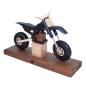 Preview: raeuchermotorrad-motocross schwarz black