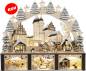 Preview: 3 d schwibbogen farbig gedrechselte winterkinder figuren