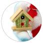 Preview: vogelhaus toni räucherschneemann detailbild