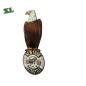 Preview: Wanndschild Blechschild Adler Motorrad Biker Retro  hier harleys
