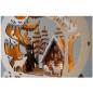 Preview: „Detailansicht: Holz-Diorama mit Winterwald, beleuchtetem Jagdhaus und filigranen Tiersilhouetten“ timerfunktion