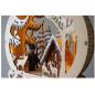 Preview: „Detailansicht: Holz-Diorama mit Winterwald, beleuchtetem Jagdhaus und filigranen Tiersilhouetten“ timer