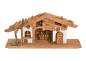 Preview: große Weihnachtskrippe Holzkunst Handmade