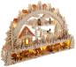 Preview: led beleuchteter lichterbogen mit podest