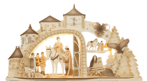 3D-Lichterbogen aschenbrödel