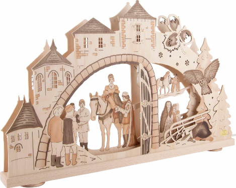 3D-Lichterbogen Drei Haselnüsse für Aschenbrödel LB2271