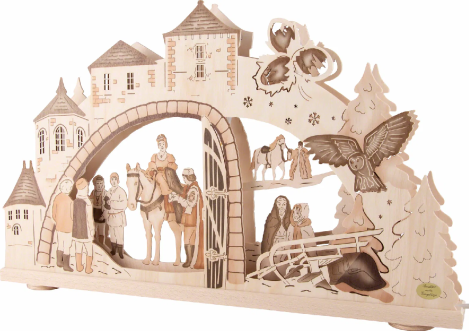 3D-Lichterbogen Drei Haselnüsse für Aschenbrödel LB2271