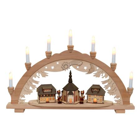 seiffener bergmasann schwibbogen erzgebirge design vogtland
