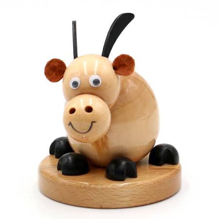 räucherfigur ziege beige