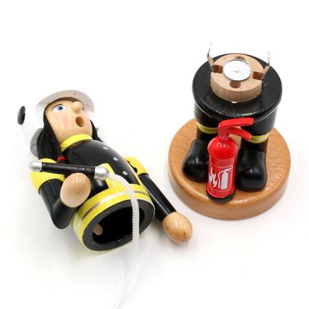 Räuchermännchen Feuerwehrfrau