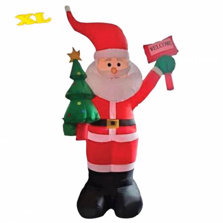  Kunststoff Weihnachtsmann Baum