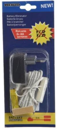 3 Volt Batterie Adapter AA als Batterieersatz, 2 x AA