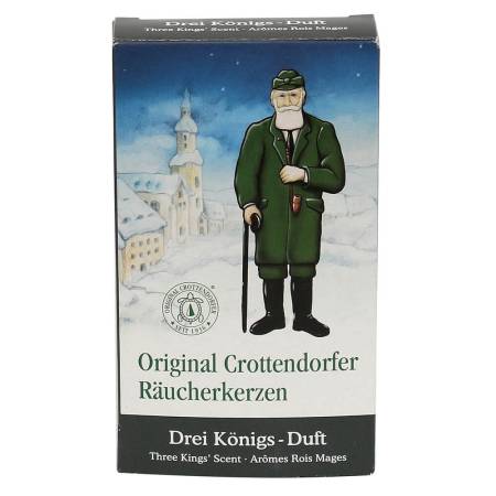 Crottendorfer Räucherkerzen 4 edle Duftnoten