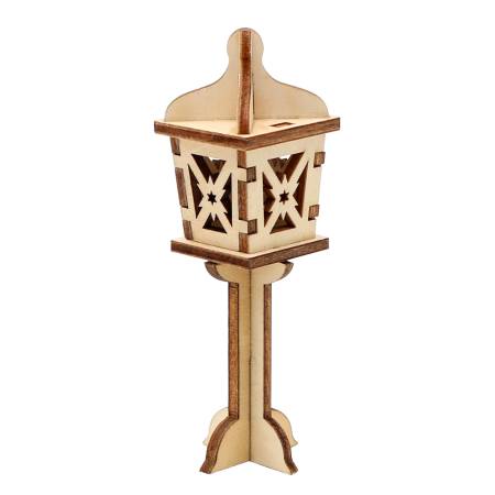 laterne straßenlaterne miniatur holz