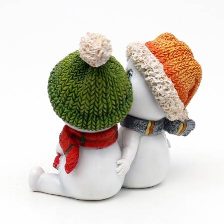 Schneemann Poly Figuren Knutschies