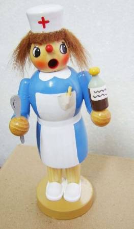 Räucherfrau Krankenschwester