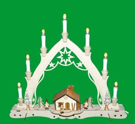 schwibbogen mit räucherhaus