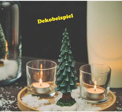 Tannebaum miniatur aus Poly Lichthaus Zubehör