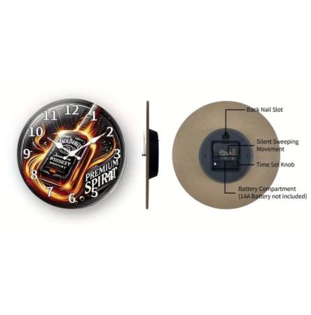 Jack Daniels Design Wanduhr nostalgie Flair