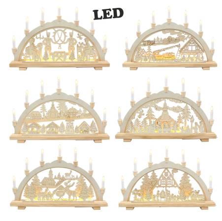 schwibbogen in traditioleller bauweise doppelschwibbogen led beleuchtet