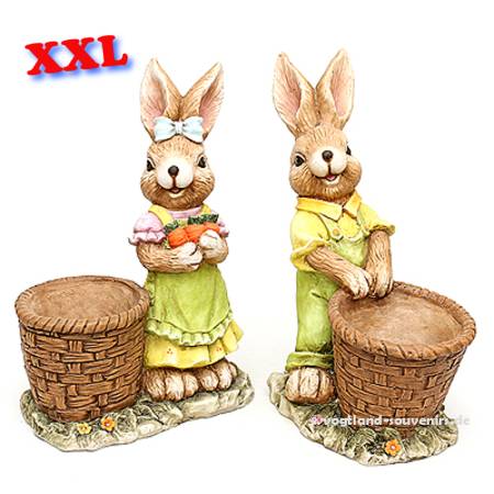 xl keramik osterhasen deko für draussen