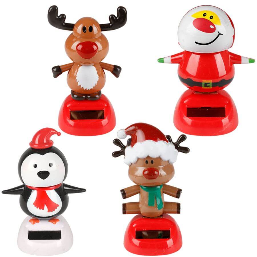 Weihnachtsfiguren beweglich Tiere lustig kaufen