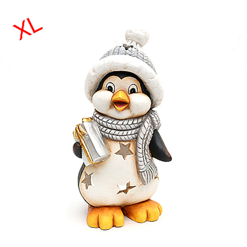 Aussendeko Pinguine Dekofiguren Weihnachten