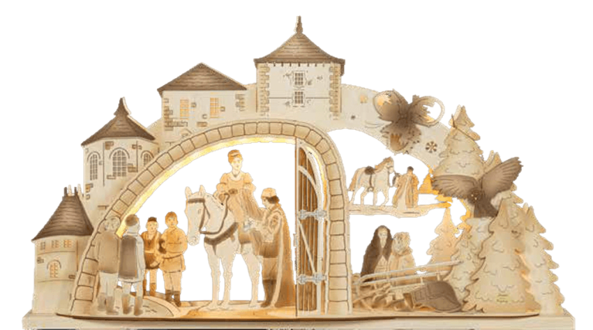 3D-Lichterbogen aschenbrödel