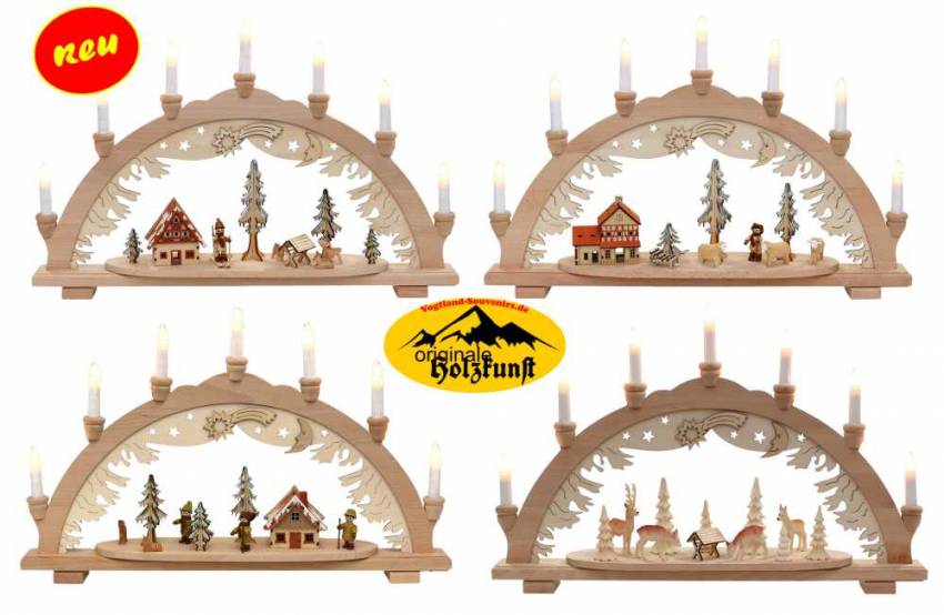 premium vogtland souvenir schwibbogen buche