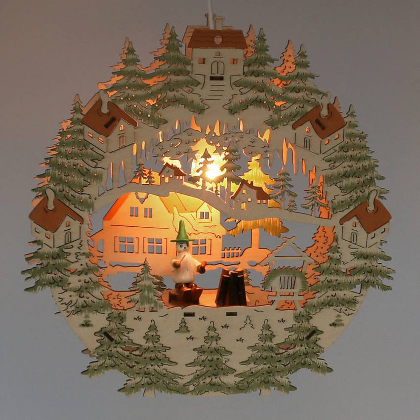 beleuchtetes fensterbild weihnachtsmotiv